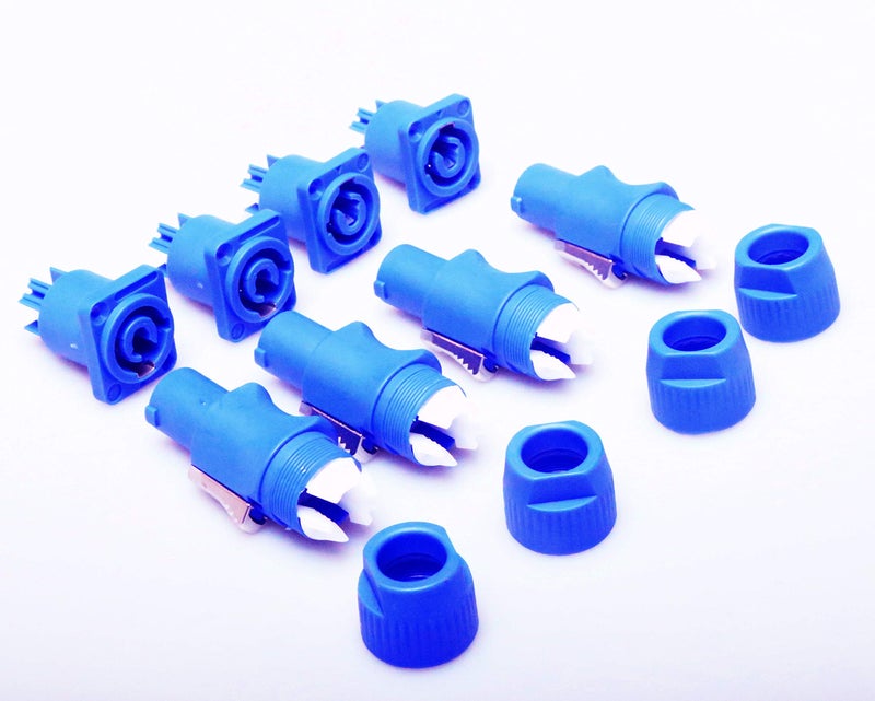MADOWL Powercon Connectors, Compatible neutrik Nac3mpa Powercon Adapter Powercon in Connector to Powercon Panel Mount, Powercon Male Connector to Power Connectors Powercon Cable Powercon 4 Packs - Image 5